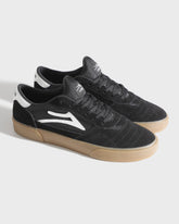 CAMBRIDGE  BLACK/GUM SUEDE